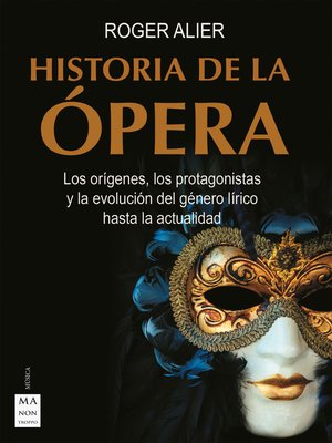 cover image of Historia de la ópera